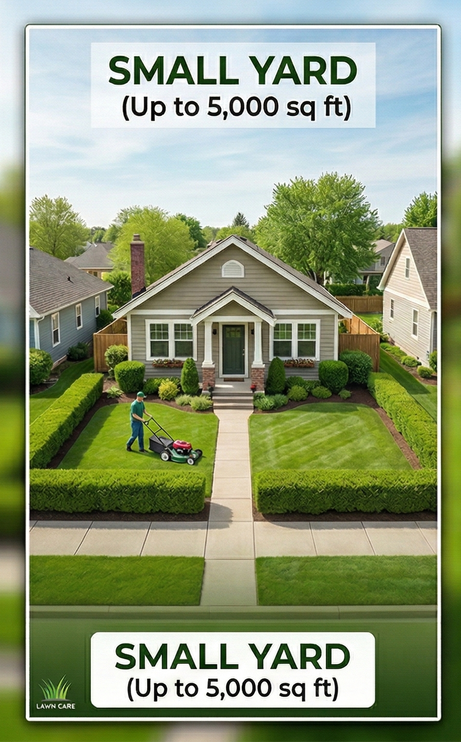 Small yard
